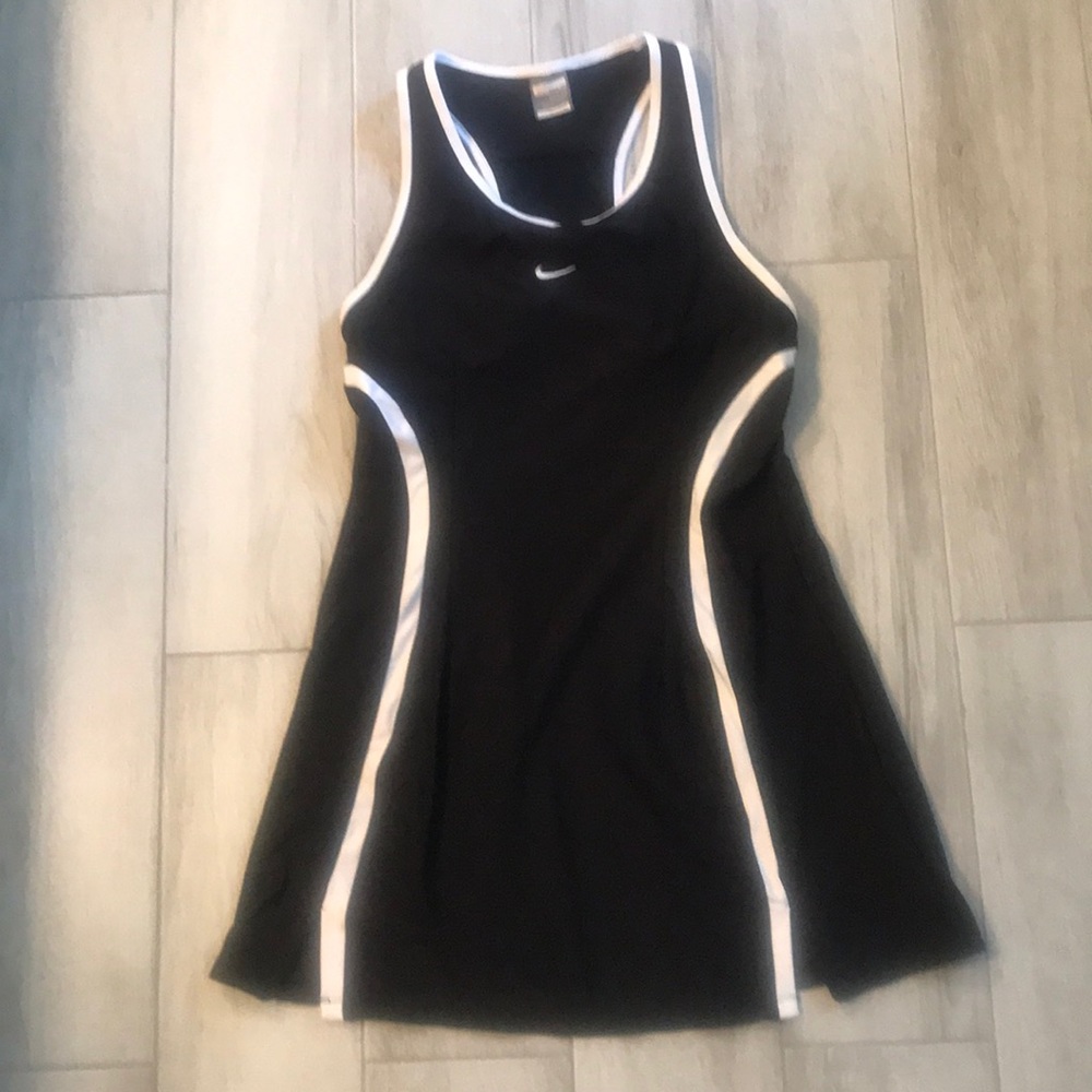 Black Nike Tennis Dress Size Medium 8-10